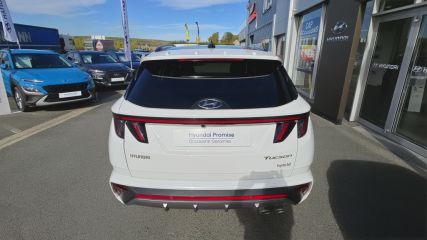 91150 : Hyundai Étampes -CAP Fournier - HYUNDAI TUCSON N Line Executive - TUCSON IV - BLANC - Boîte automatique - Essence / Courant électrique