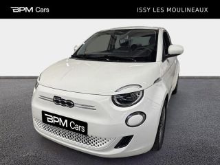 92130 : Hyundai ISSY-LES-MOULINEAUX - BPM Cars - FIAT 500 - 500 - Blanc - Traction - Electrique