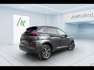 75013 : Hyundai Paris 13 - BPM Cars - HYUNDAI Kona - Kona - Dark Knight Métal - Traction - Hybride : Essence/Electrique