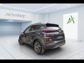 75013 : Hyundai Paris 13 - BPM Cars - HYUNDAI Kona - Kona - Dark Knight Métal - Traction - Hybride : Essence/Electrique