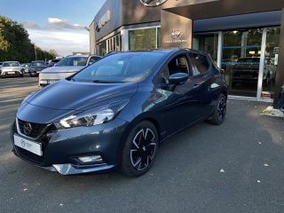 49070 : Hyundai Angers - Oceane Automobiles - NISSAN MICRA 2021 Tekna - MICRA V - Gris - Automate à fonct. Continu - Essence sans plomb