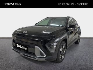 94270 : Hyundai Kremlin-Bicêtre - BPM Cars - HYUNDAI Kona - Kona - Abyss Black perlé métallisé - Traction - Hybride : Essence/Electrique