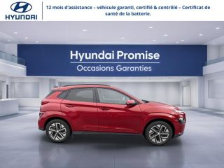 29200 : Hyundai Brest - Iroise Automobiles - HYUNDAI Kona - Kona - Sunset Red Métal - Traction - Electrique