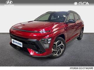 44600 : Hyundai Saint-Nazaire - Pacific Cars - HYUNDAI Kona - Kona - Ultimate Red métallisé/Toit/rétros Black - Traction - Hybride : Essence/Electrique