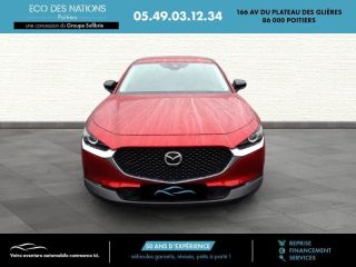 86000 : Hyundai Poitiers - Eco des Nations - MAZDA CX-30 - CX-30 - Rouge - Traction - Essence/Micro-Hybride