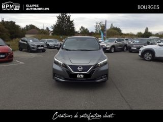 45200 : Hyundai Montargis - ELLIPSE Automobiles - NISSAN Leaf - Leaf - Gris Squale+toit+rétros Noir - Traction - Electrique