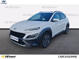 11020 : Hyundai Carcassonne - HMDS - HYUNDAI KONA HYBRID Executive - KONA - Atlas White - Automate sequentiel - Essence / Courant électrique