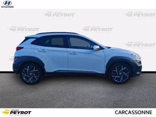 11020 : Hyundai Carcassonne - HMDS - HYUNDAI KONA HYBRID Executive - KONA - Atlas White - Automate sequentiel - Essence / Courant électrique