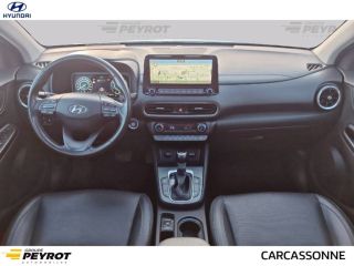 11020 : Hyundai Carcassonne - HMDS - HYUNDAI KONA HYBRID Executive - KONA - Atlas White - Automate sequentiel - Essence / Courant électrique