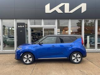 89100 : Hyundai Sens - APS - KIA e-Soul - e-Soul - Bleu Neptune métal+Toit Noir Abyssinie - Traction - Electrique