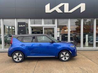 89100 : Hyundai Sens - APS - KIA e-Soul - e-Soul - Bleu Neptune métal+Toit Noir Abyssinie - Traction - Electrique