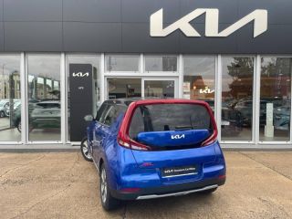 89100 : Hyundai Sens - APS - KIA e-Soul - e-Soul - Bleu Neptune métal+Toit Noir Abyssinie - Traction - Electrique