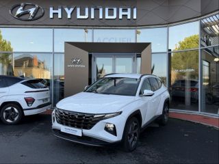 19100 : Hyundai Brive-la-Gaillarde - Garage Pouget - HYUNDAI Tucson - Tucson - Serenity White Métal - Transmission intégrale - Hybride rechargeable : Essence/Electrique