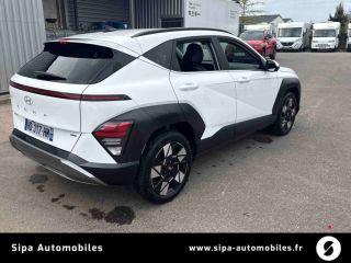 33260 : Hyundai Arcachon - Sipa Automobiles - HYUNDAI KONA Executive - KONA II - Blanc - Automate sequentiel - Essence / Courant électrique