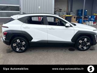 33260 : Hyundai Arcachon - Sipa Automobiles - HYUNDAI KONA Executive - KONA II - Blanc - Automate sequentiel - Essence / Courant électrique