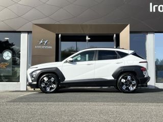29000 : Hyundai Quimper - Iroise Automobiles - HYUNDAI Kona - Kona - Atlas White - Traction - Hybride : Essence/Electrique