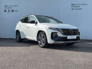 33260 : Hyundai Arcachon - Sipa Automobiles - HYUNDAI TUCSON N Line Executive - TUCSON IV - Blanc - Automate sequentiel - Diesel
