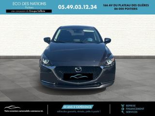 86000 : Hyundai Poitiers - Eco des Nations - MAZDA Mazda 2 - Mazda 2 - Machine Gray Métallisé - Traction - Essence/Micro-Hybride