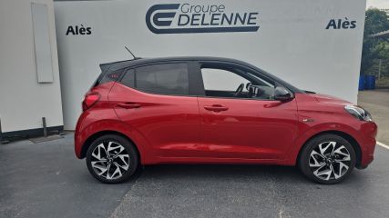 30100 : Hyundai Alès - Auto Hall - HYUNDAI i10 N Line - i10 III - Rouge - Boîte manuelle - Essence sans plomb