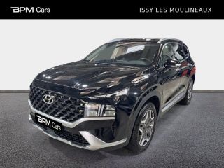 92130 : Hyundai ISSY-LES-MOULINEAUX - BPM Cars - HYUNDAI Santa Fe - Santa Fe - Abyss Black Métal - Transmission intégrale - Hybride rechargeable : Essence/Electrique