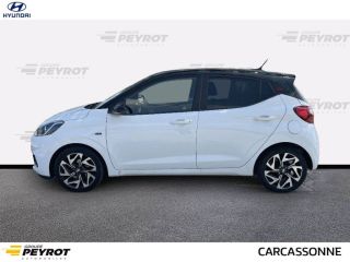 11020 : Hyundai Carcassonne - HMDS - HYUNDAI i10 N Line - i10 III - ATLAS WHITE/PHANTOM BLACK - Boîte manuelle - Essence sans plomb