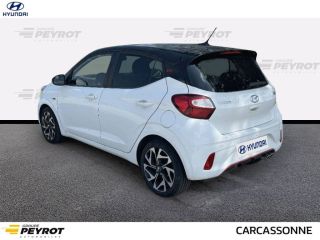 11020 : Hyundai Carcassonne - HMDS - HYUNDAI i10 N Line - i10 III - ATLAS WHITE/PHANTOM BLACK - Boîte manuelle - Essence sans plomb
