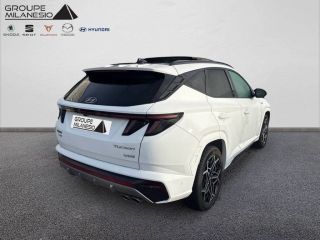 13290 : Hyundai Aix en Provence - Cap Milanesio - HYUNDAI TUCSON N Line Executive - TUCSON IV - blanc - Boîte automatique - Essence / Courant électrique