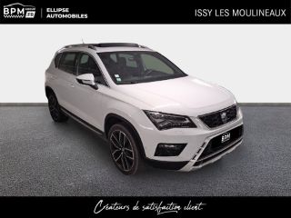 92130 : Hyundai ISSY-LES-MOULINEAUX - ELLIPSE AUTOMOBILES - SEAT Ateca - Ateca - Blanc Bila - Transmission intégrale - Diesel