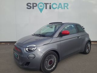 33140 : Hyundai Bordeaux Sud Villenave d&#039;Ornon - Sipa Automobiles - FIAT 500e CABRIOLET (RED) - 500 III - Gris - Automate à fonct. Continu - Courant électrique