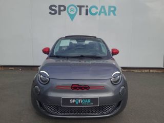 33140 : Hyundai Bordeaux Sud Villenave d&#039;Ornon - Sipa Automobiles - FIAT 500e CABRIOLET (RED) - 500 III - Gris - Automate à fonct. Continu - Courant électrique