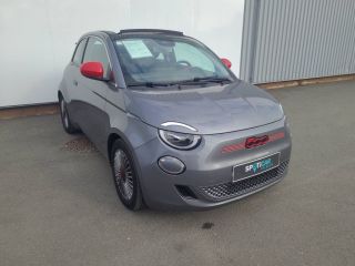 33140 : Hyundai Bordeaux Sud Villenave d&#039;Ornon - Sipa Automobiles - FIAT 500e CABRIOLET (RED) - 500 III - Gris - Automate à fonct. Continu - Courant électrique
