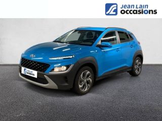 73290 : Hyundai Chambéry - Jean Lain Mobilités - HYUNDAI KONA HYBRID Intuitive - KONA - Bleu - Automate sequentiel - Essence / Courant électrique