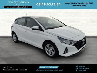 86000 : Hyundai Poitiers - Eco des Nations - HYUNDAI i20 - i20 - Blanc - Traction - Essence