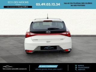 86000 : Hyundai Poitiers - Eco des Nations - HYUNDAI i20 - i20 - Blanc - Traction - Essence