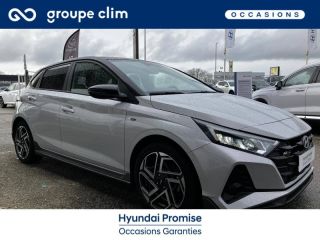 87280 : Hyundai Limoges - Motors Cars - HYUNDAI i20 - i20 - Lumen Gray Métal/Toit+rétros Black - Traction - Essence