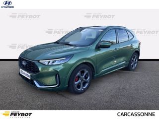 11020 : Hyundai Carcassonne - HMDS - FORD KUGA ST-Line X - KUGA III - VERT CLAIR - Automate à fonct. Continu - Essence / Ethanol / Courant électrique