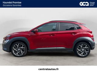 38200 : Hyundai Vienne - Groupe Central Autos - HYUNDAI KONA HYBRID Executive - KONA - Rouge - Automate sequentiel - Essence / Courant électrique