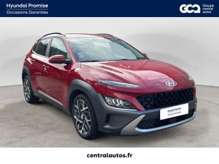 38200 : Hyundai Vienne - Groupe Central Autos - HYUNDAI KONA HYBRID Executive - KONA - Rouge - Automate sequentiel - Essence / Courant électrique