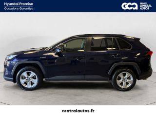 69300 : Hyundai Lyon Nord - Groupe Central Autos - TOYOTA RAV4 HYBRIDE MY20 Dynamic - RAV4 V - Bleu - Automate à fonct. Continu - Essence / Courant électrique
