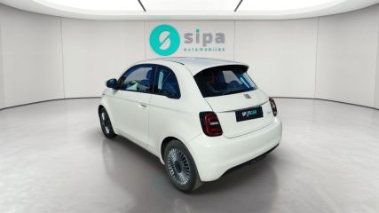 33140 : Hyundai - Sipa Automobiles – Bordeaux Sud - Villenave d’Ornon - FIAT 500e BERLINE MY22 SERIE 1 STEP 2 Icône - 500 III ELECTRIQUE - Blanc - Automate à fonct. Continu - Courant électrique
