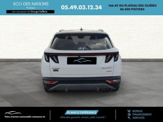 86000 : Hyundai Poitiers - Eco des Nations - HYUNDAI Tucson - Tucson - Serenity White Métal - Traction - Hybride : Essence/Electrique