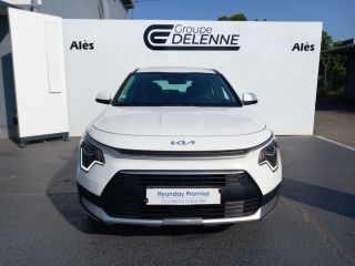 30100 : Hyundai Alès - Auto Hall - KIA NIRO Motion - NIRO II - Blanc - Automate sequentiel - Essence / Courant électrique