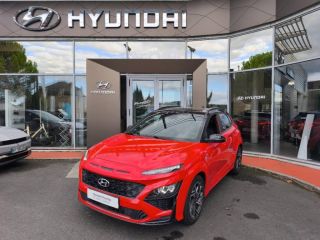 19100 : Hyundai Brive-la-Gaillarde - Garage Pouget - HYUNDAI Kona - Kona - Ignite Red/Toit/rétros Black - Traction - Essence/Micro-Hybride