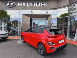 19100 : Hyundai Brive-la-Gaillarde - Garage Pouget - HYUNDAI Kona - Kona - Ignite Red/Toit/rétros Black - Traction - Essence/Micro-Hybride