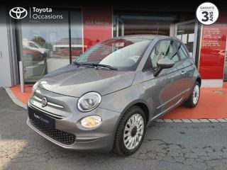 50000 : Hyundai Saint-Lô - GCA - FIAT 500 - 500 - Bossa Nova White Pastel - Traction - Essence/Micro-Hybride