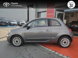 50000 : Hyundai Saint-Lô - GCA - FIAT 500 - 500 - Bossa Nova White Pastel - Traction - Essence/Micro-Hybride