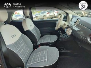 50000 : Hyundai Saint-Lô - GCA - FIAT 500 - 500 - Bossa Nova White Pastel - Traction - Essence/Micro-Hybride