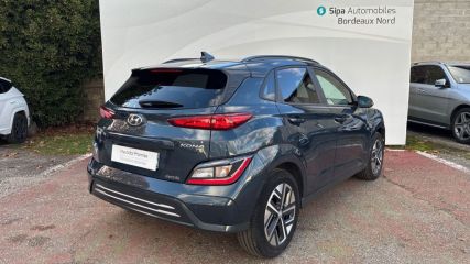 33110 : Hyundai Bordeaux Nord Le Bouscat - Sipa Automobiles - HYUNDAI KONA ELECTRIC Intuitive - KONA ELECTRIC (12/2020) - BLEU FONCE - Automate à fonct. Continu - Courant électrique