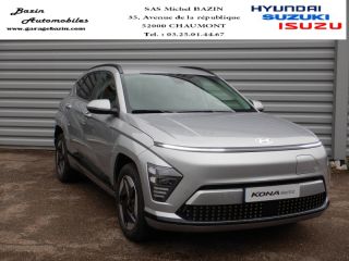 52000 : Hyundai Chaumont - Garage Michel Bazin - HYUNDAI Kona - Kona - Shimmering Silver Métal - Traction - Electrique