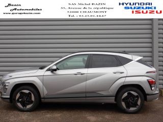 52000 : Hyundai Chaumont - Garage Michel Bazin - HYUNDAI Kona - Kona - Shimmering Silver Métal - Traction - Electrique